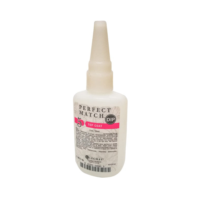 LeChat Perfect Match Dip Top Coat 2 oz - #DSTC02 - Premier Nail Supply