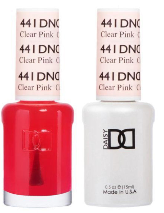 DND  Gelcolor - Clear Pink 0.5 oz - #DD441 - Premier Nail Supply