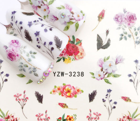 Blooming flowers YZW-3238 - Premier Nail Supply