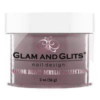 Glam & Glits Acrylic Powder Color Blend The Mauve Life 2 oz - Bl3036 - Premier Nail Supply