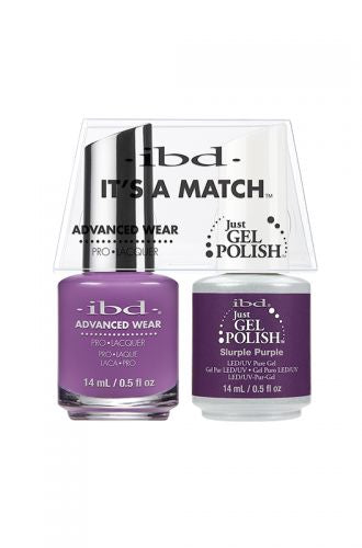 IBD Advanced Wear Color Duo Slurple Purple - #65530 - Premier Nail Supply