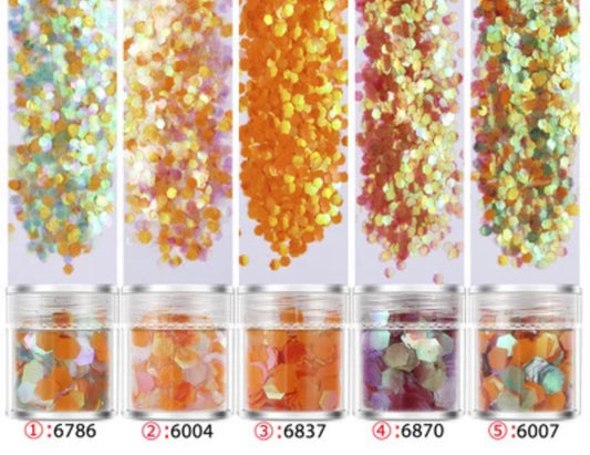 New Glitter Nail Decoration 5pcs Per Set-6786 - Premier Nail Supply