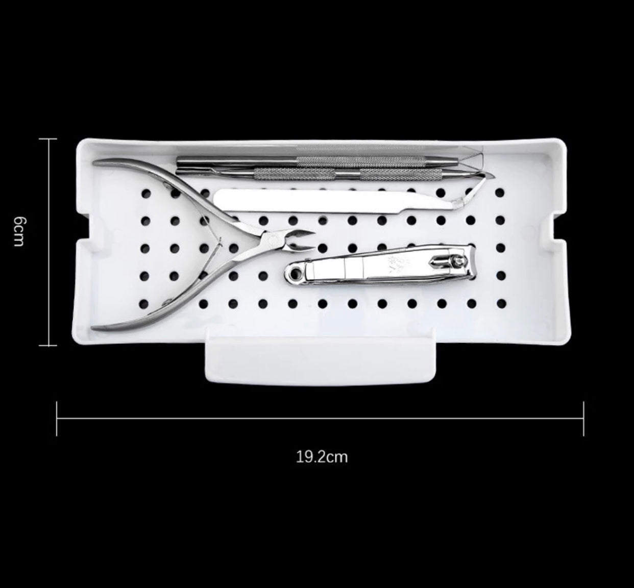 White Disinfectant Box - Premier Nail Supply