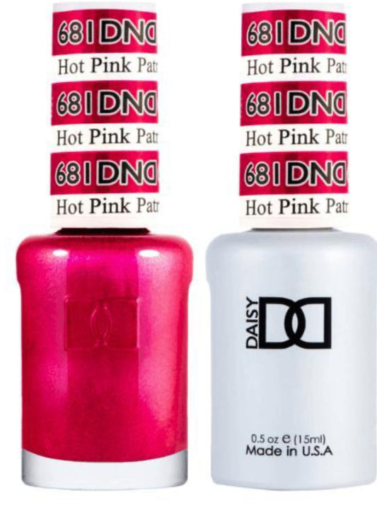 DND  Gelcolor - Hot Pink Patrol 0.5 oz - #DD681 - Premier Nail Supply