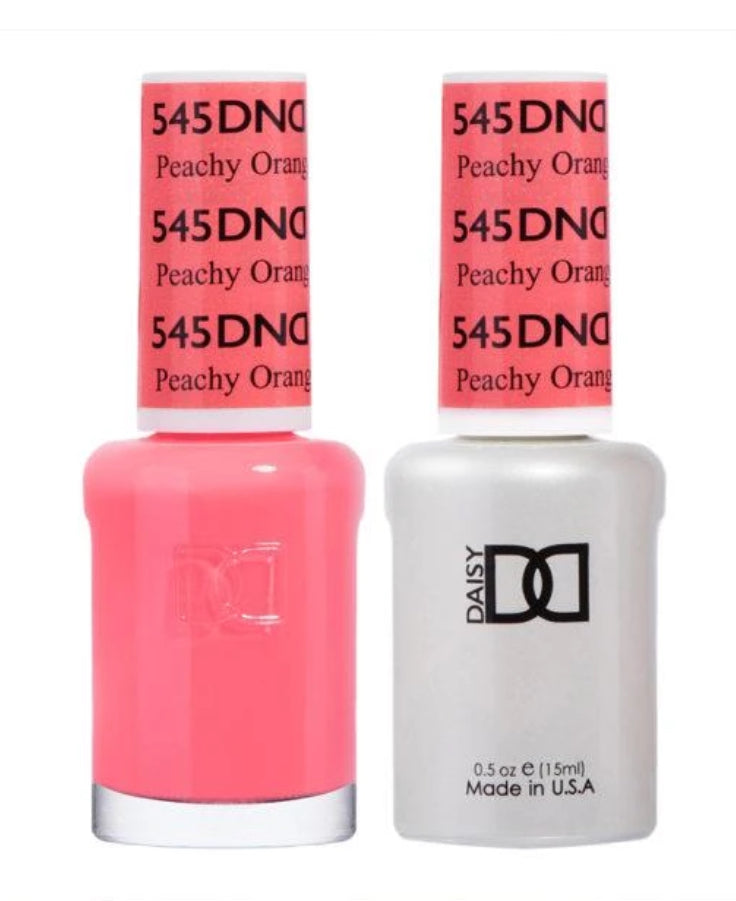 DND  Gelcolor - Peachy Orange 0.5 oz - #DD545 - Premier Nail Supply