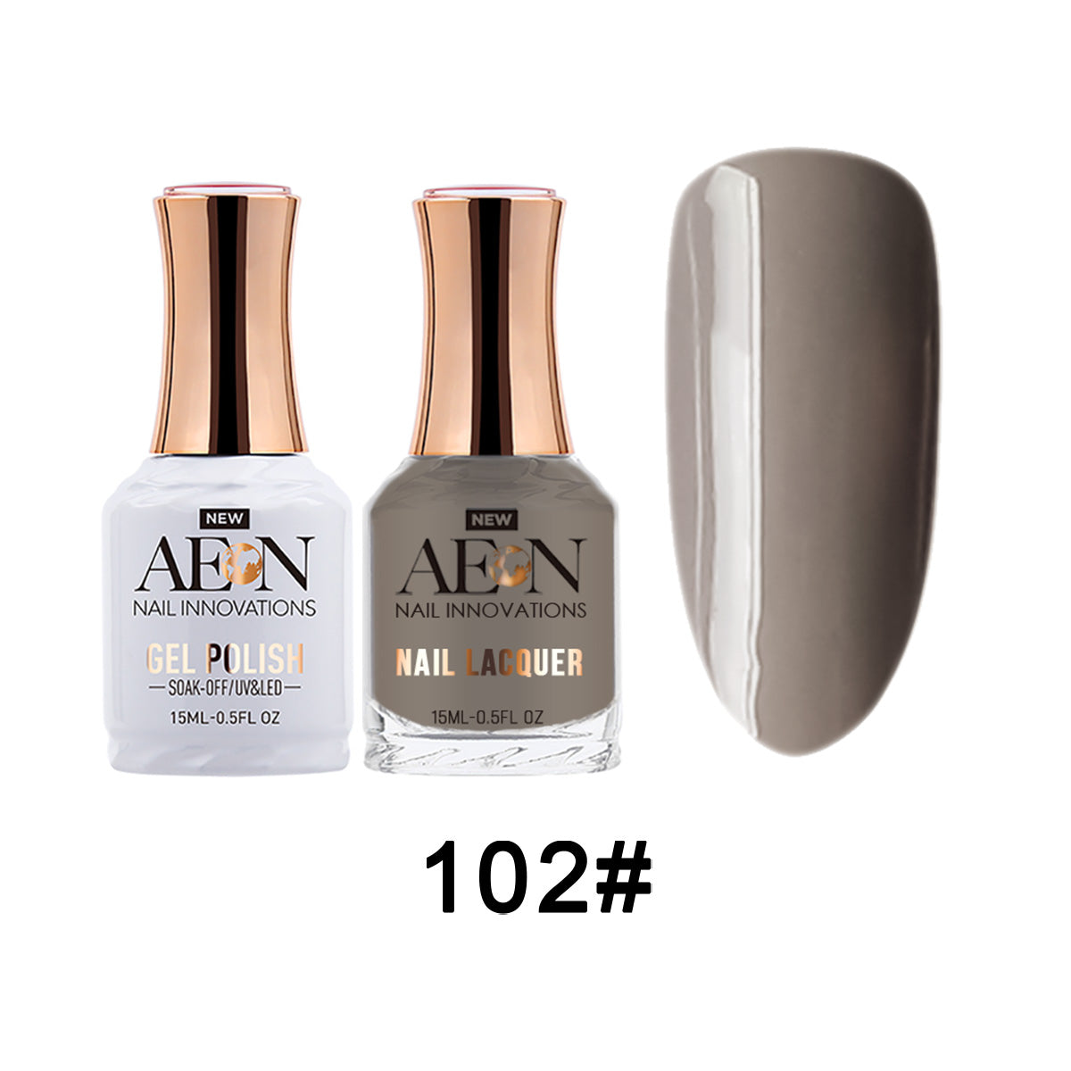 Aeon Gel & Lacquer - London Fog - #102 - Premier Nail Supply