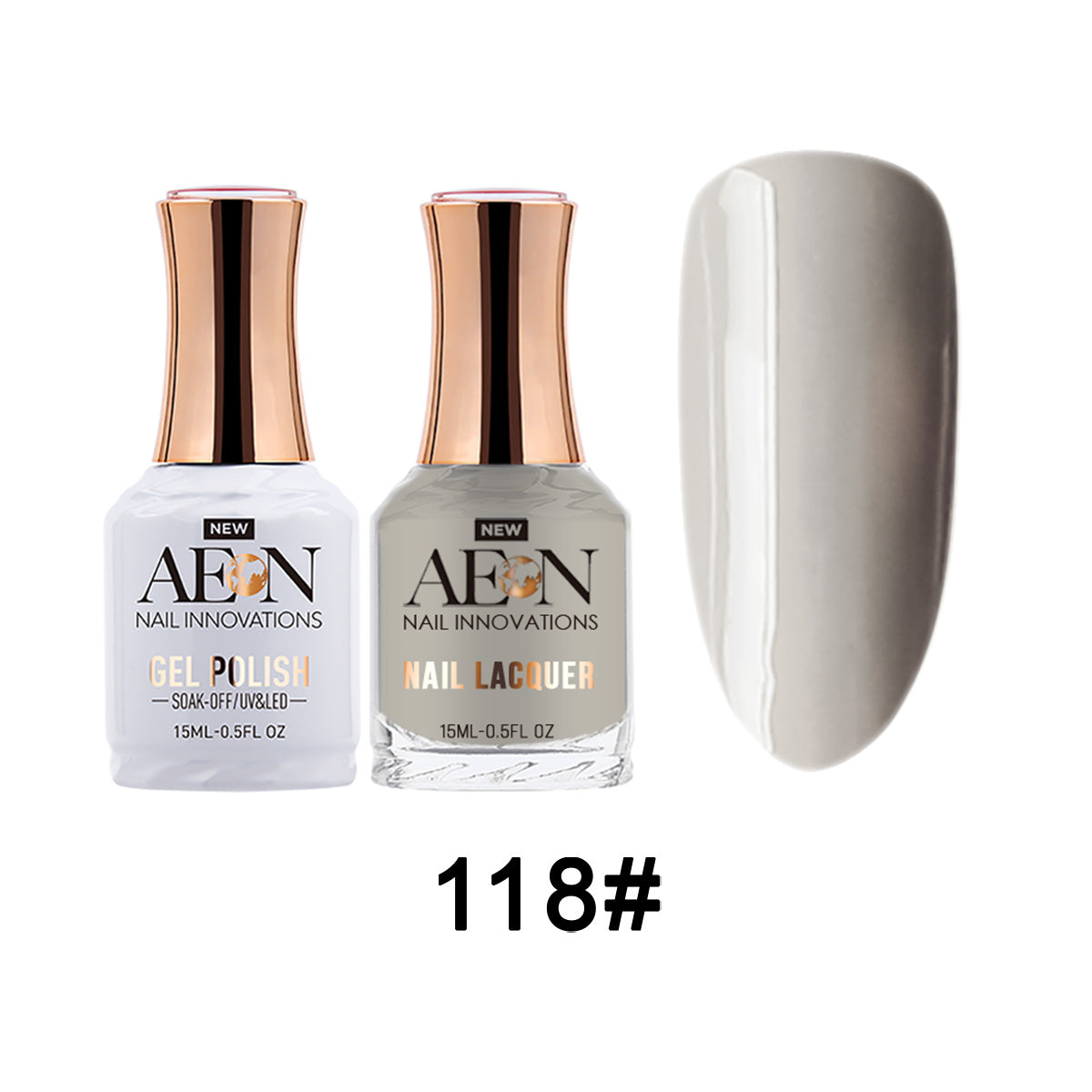 Aeon Gel & Lacquer - Glitz & Glimmer - #118 - Premier Nail Supply