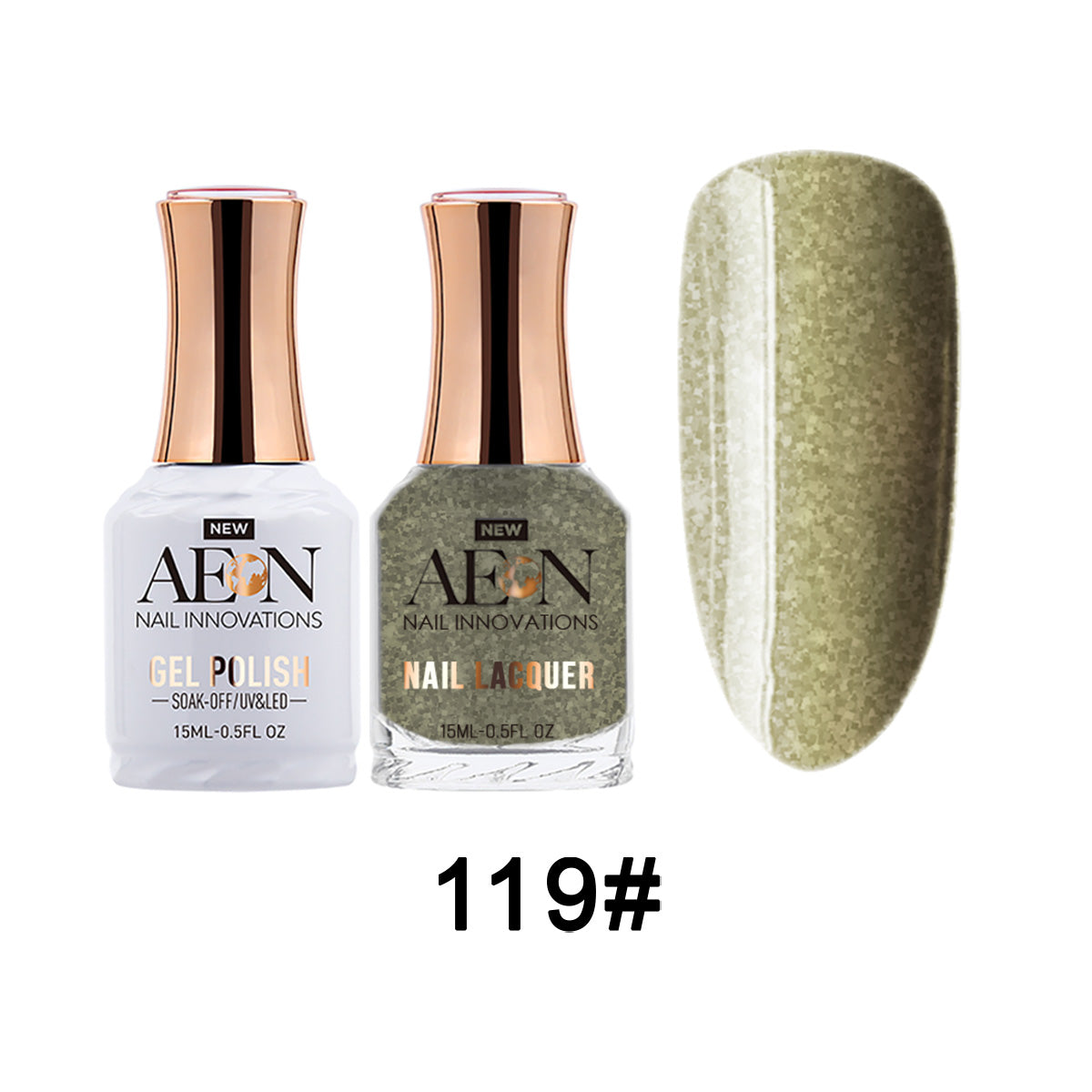 Aeon Gel & Lacquer - Sparkles Fly - #119 - Premier Nail Supply