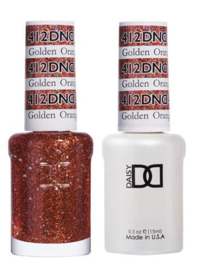 DND Gelcolor - Golden Orange Star 0.5 oz - #DD412 - Premier Nail Supply