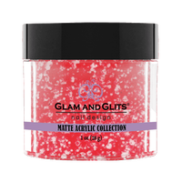 Glam & Glits Matte Acrylic Powder Royal Rasberry 1oz - MAT609 - Premier Nail Supply