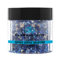 Glam & Glits - Fantasy Acrylic - Blue Smoke 1oz - FAC516 - Premier Nail Supply
