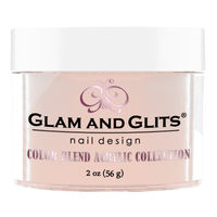Glam & Glits Acrylic Powder Color Blend Touch Of Pink 2 oz - Bl3017 - Premier Nail Supply