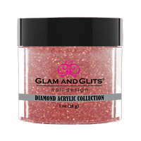 Glam & Glits Diamond Acrylic (Shimmer) - Nude 1 oz - DAC80 - Premier Nail Supply