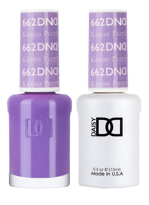 DND  Gelcolor - Kazoo Purple 0.5 oz - #DD662 - Premier Nail Supply