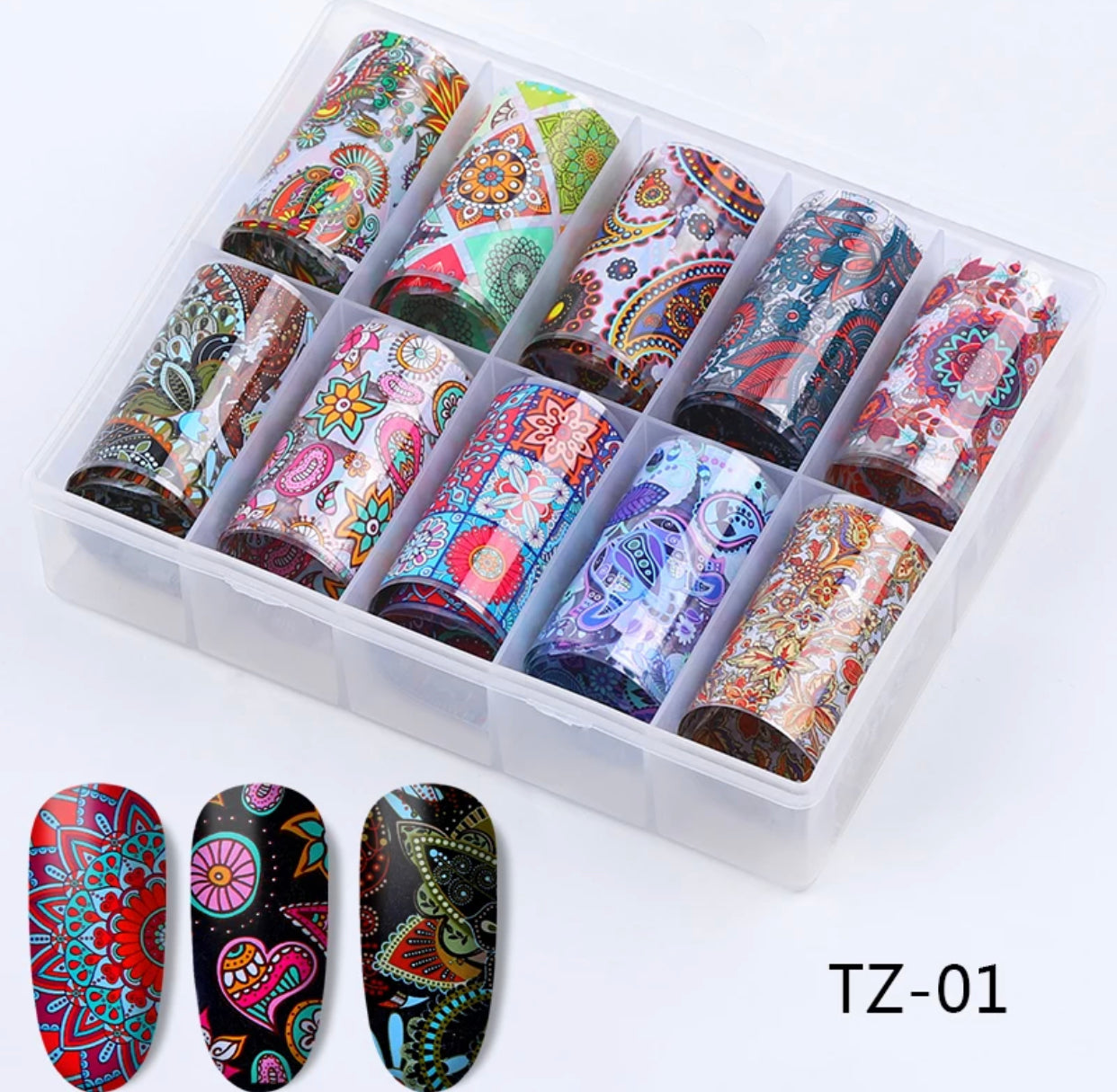 Henna Design Foil TZ-01 - Premier Nail Supply