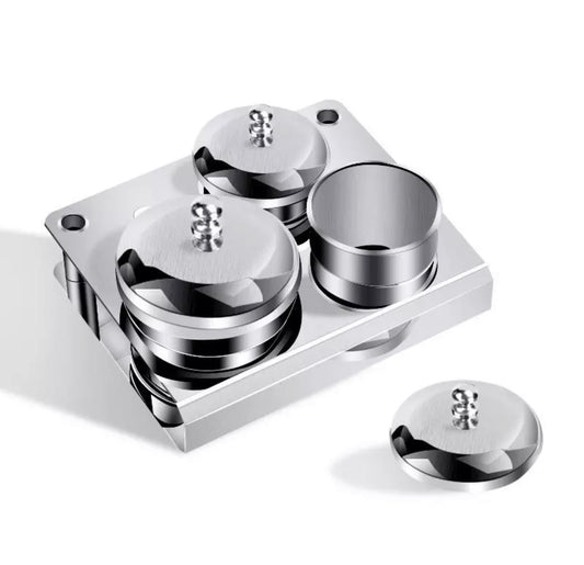 Stainless Steel Jar for Nail Art 3 pcs./ set - Premier Nail Supply