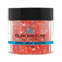 Glam & Glits - Fantasy Acrylic - Hippie Orange 1oz - FAC512 - Premier Nail Supply