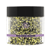 Glam & Glits Matte Acrylic Powder Lemon Twist 1oz - MAT608 - Premier Nail Supply