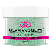 Glam & Glits - Glitter Acrylic Powder - Ocean Spray Jewel 2oz - GAC05 - Premier Nail Supply