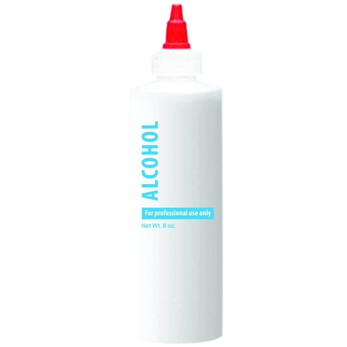 Empty Plastic Bottle With Cap No Label & label 8 oz - Premier Nail Supply