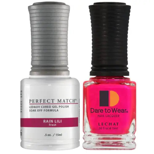 Lechat Perfect Match Gel Polish & Nail Lacquer - Rain Lili 0.5 oz - #PMS002 - Premier Nail Supply