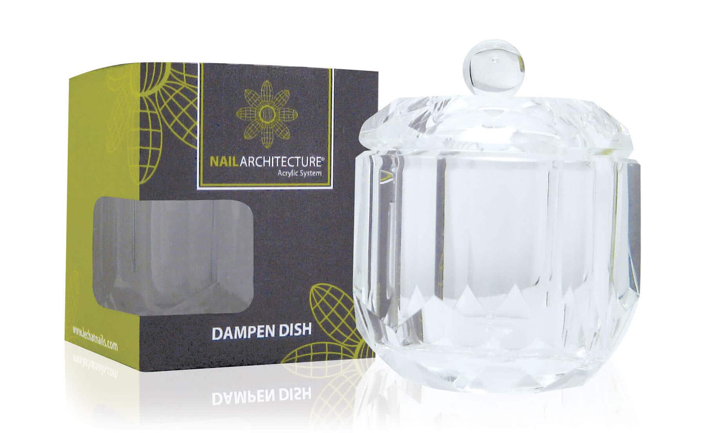 LeChat-Essentials-Nail Architecture Dampen Dish-NADD01 - Premier Nail Supply