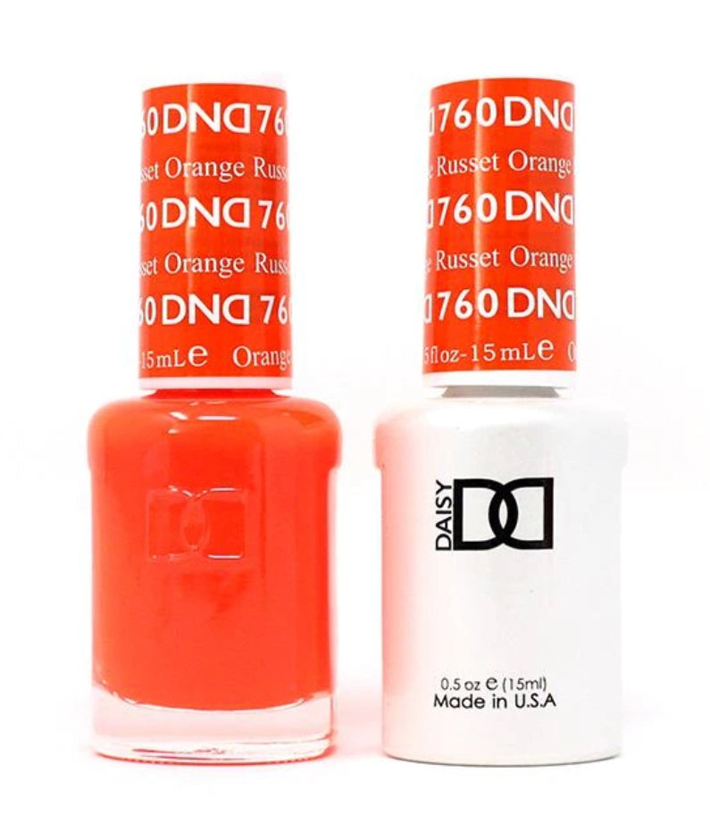 DND  Gelcolor - Russet Orange 0.5 oz - #DD760 - Premier Nail Supply