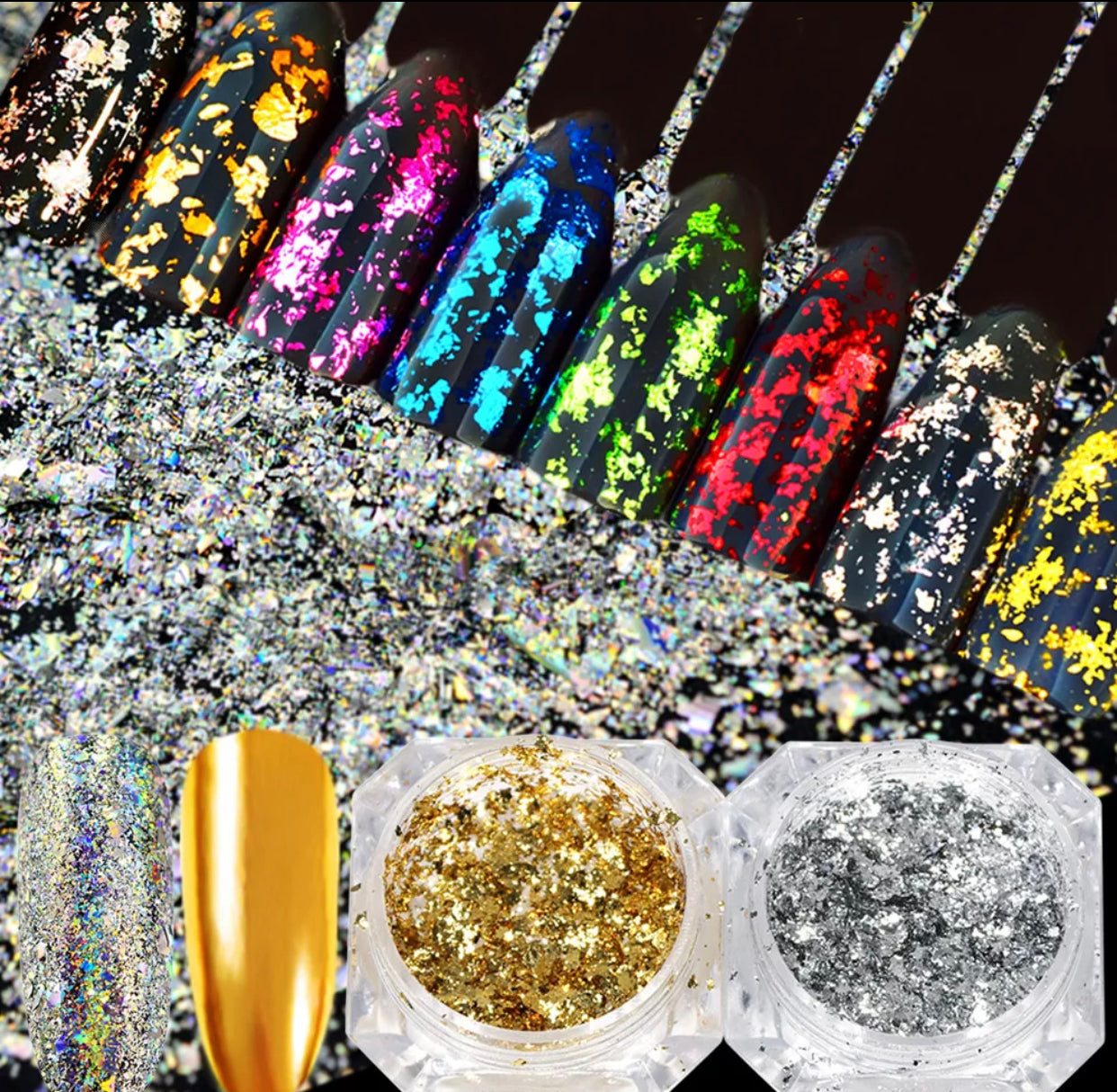 New Foil Glitter Design - Premier Nail Supply