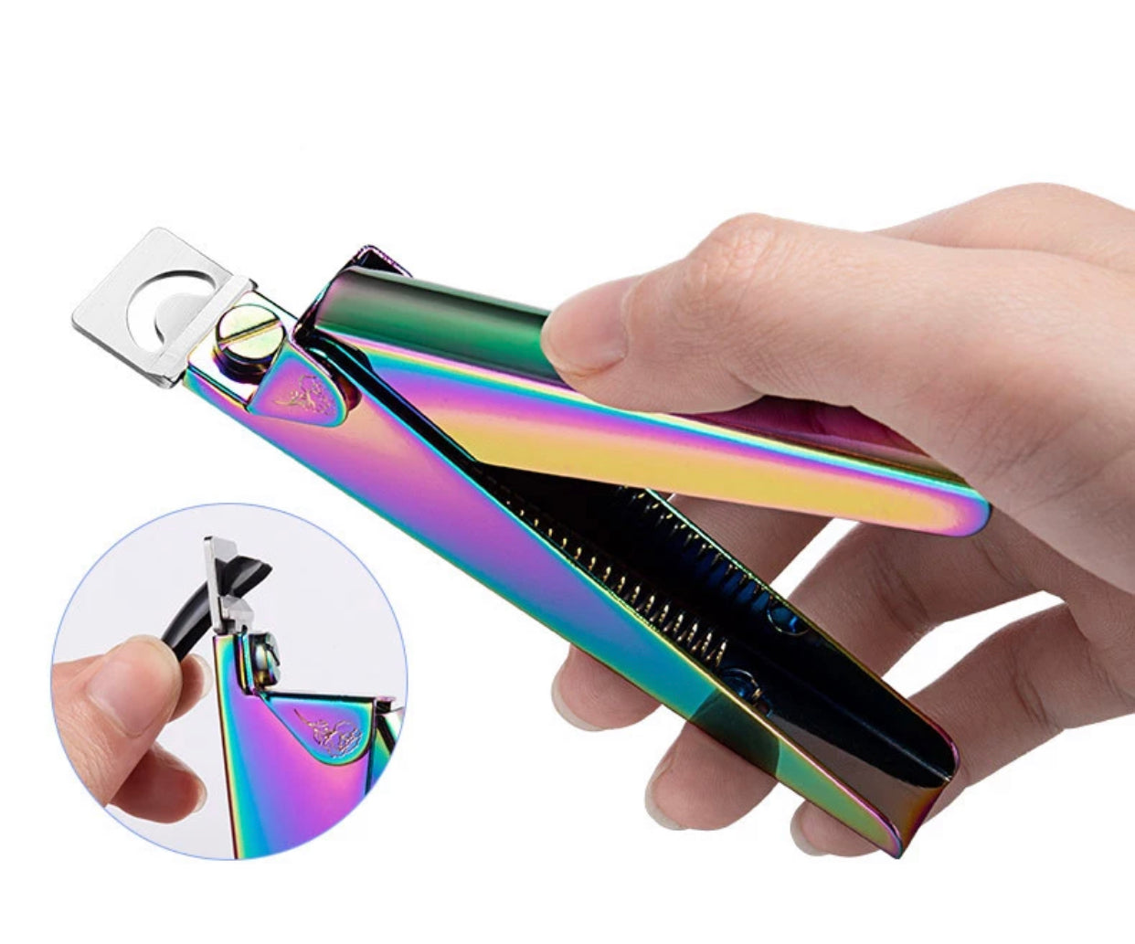 EDGE Professional Nail Cutter - Titanium - Premier Nail Supply