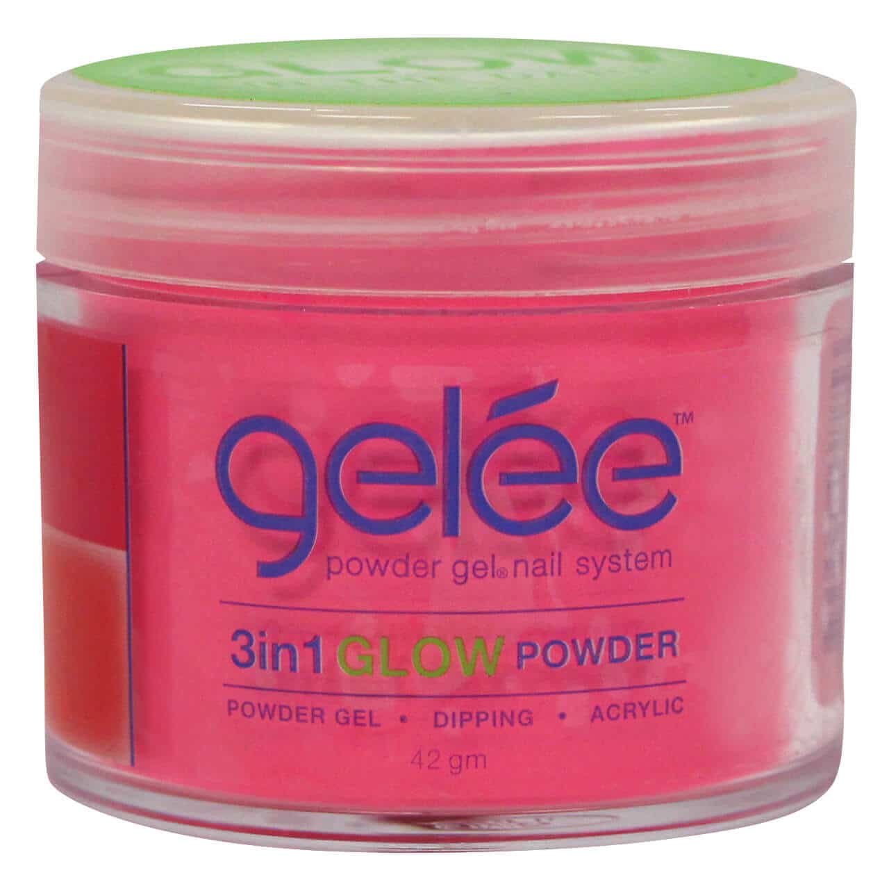Gelee 3 in 1 Grow Powder - Raver Girl 1.48 oz - #GCPG05 - Premier Nail Supply