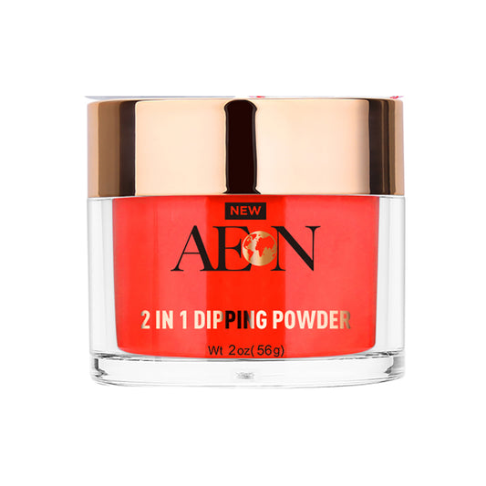 Aeon Two in One Powder - Lipstick Red 2 oz - #46A - Premier Nail Supply