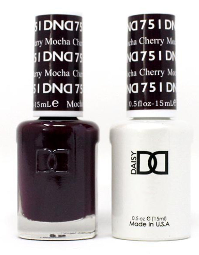 DND Gelcolor - Cherry Mocha 0.5 oz - #DD751 - Premier Nail Supply