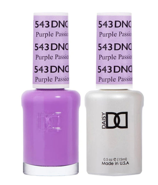DND  Gelcolor - Purple Passion 0.5 oz - #DD543 - Premier Nail Supply