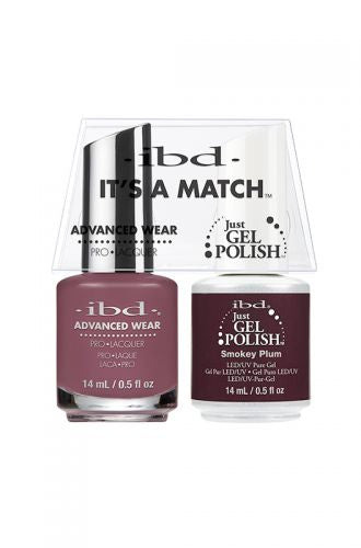 IBD Advanced Wear Color Duo Smokey Plum - #65539 - Premier Nail Supply