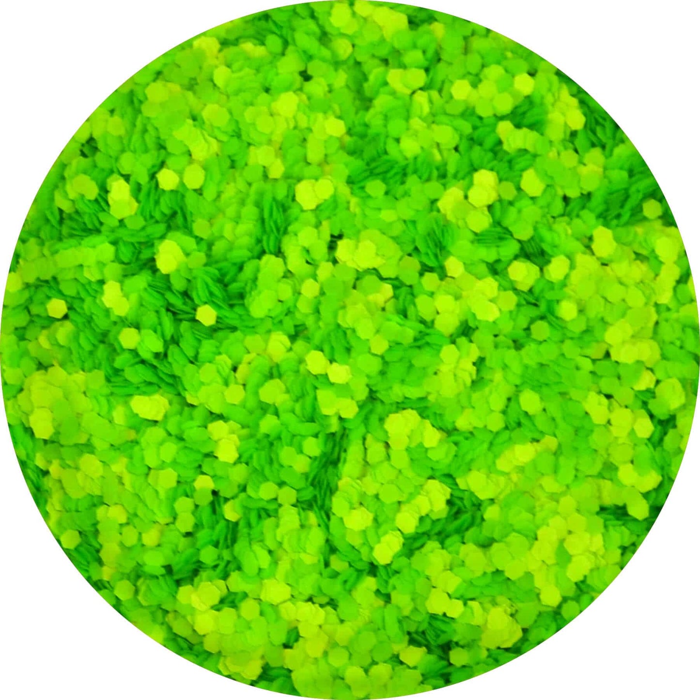 Effx Glitter - Neon Green 2.5 oz - #GFX08 - Premier Nail Supply