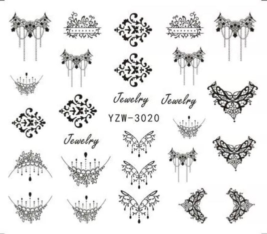 Black Jewelry - YZW-3020 - Premier Nail Supply