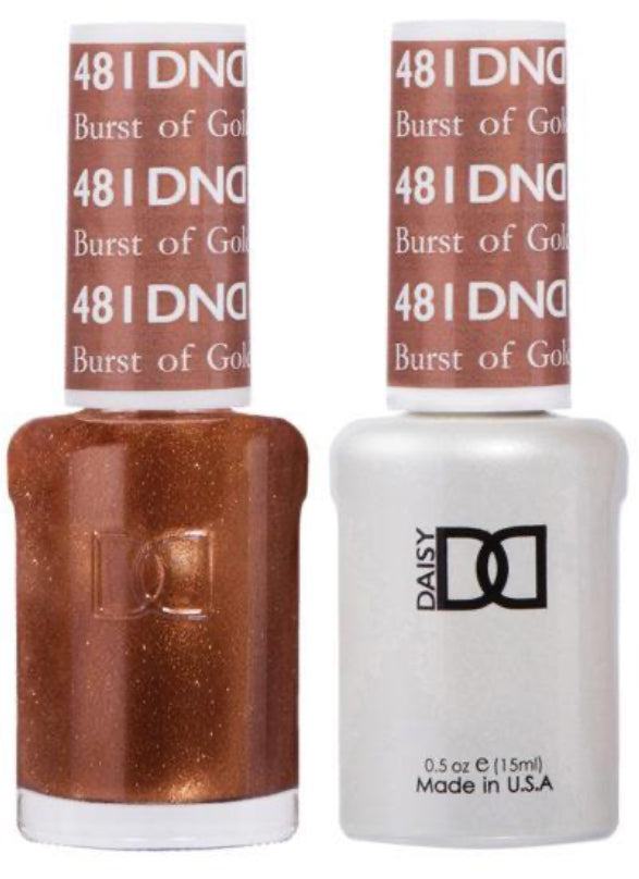DND  Gelcolor - Burst Of Gold 0.5 oz - #DD481 - Premier Nail Supply
