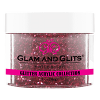 Glam & Glits - Glitter Acrylic Powder - Fuchsia 2oz - GAC13 - Premier Nail Supply