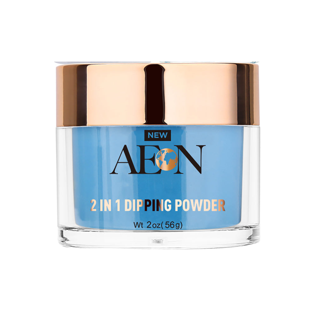 Aeon Two in One Powder - Clearest Blue 2 oz - #60A - Premier Nail Supply