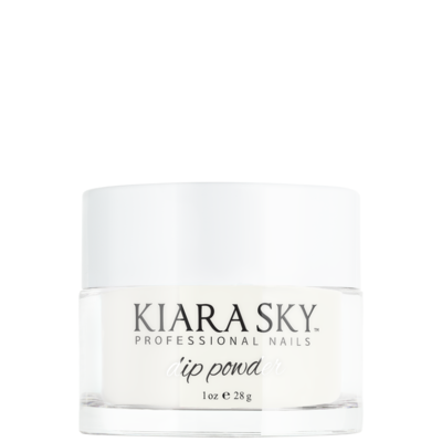 Kiara Sky Dip powder - Milky White 1 oz - #D623 - Premier Nail Supply