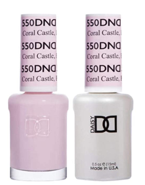 DND Gelcolor - Coral Castle, Fl 0.5 oz - #DD550 - Premier Nail Supply