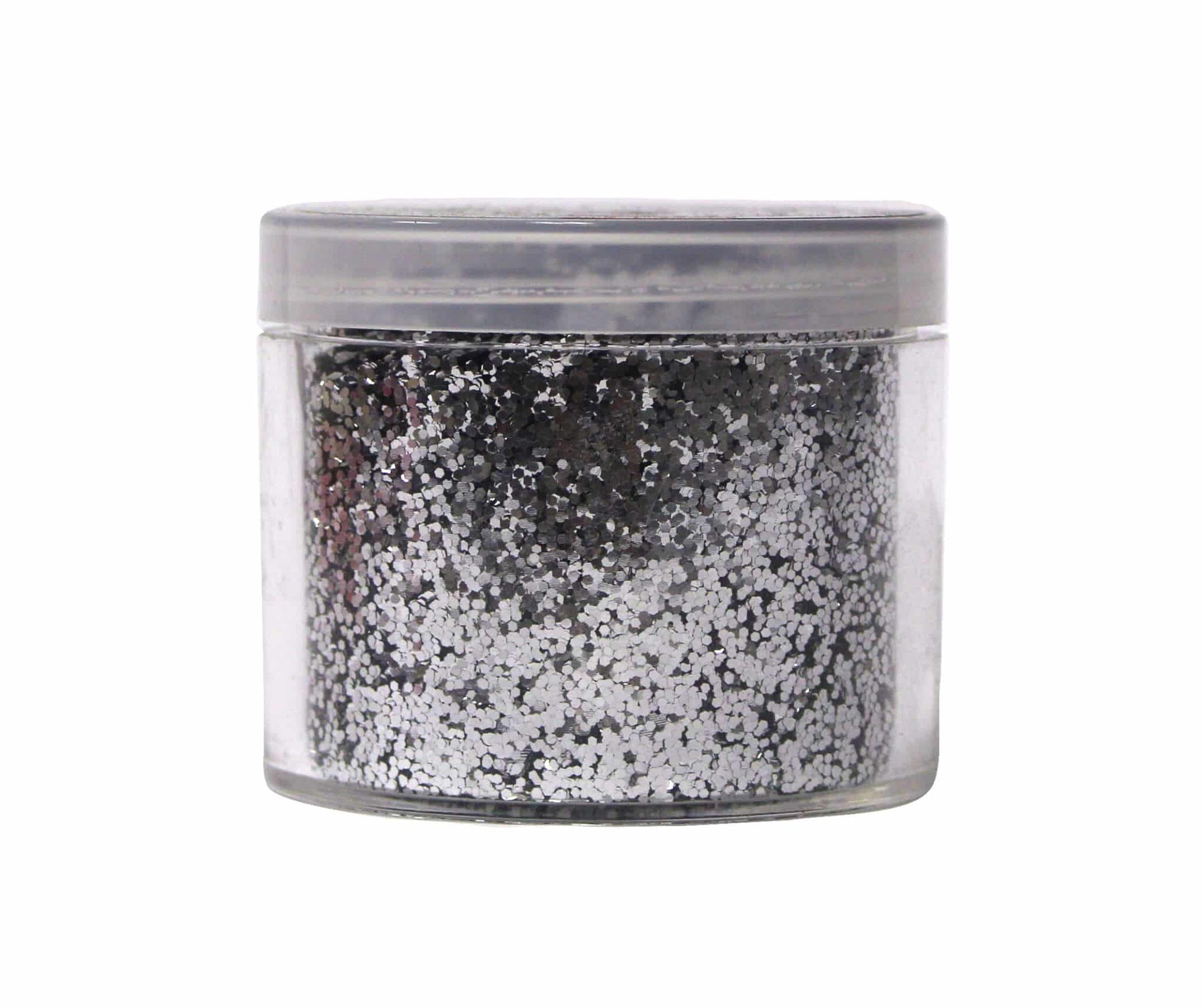 Effx Glitter - Silver Hex 2.5 oz - #GFX26 - Premier Nail Supply