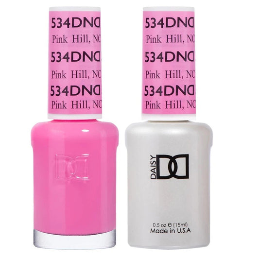 DND  Gelcolor - Pink Hill, Nc 0.5 oz - #DD534 - Premier Nail Supply