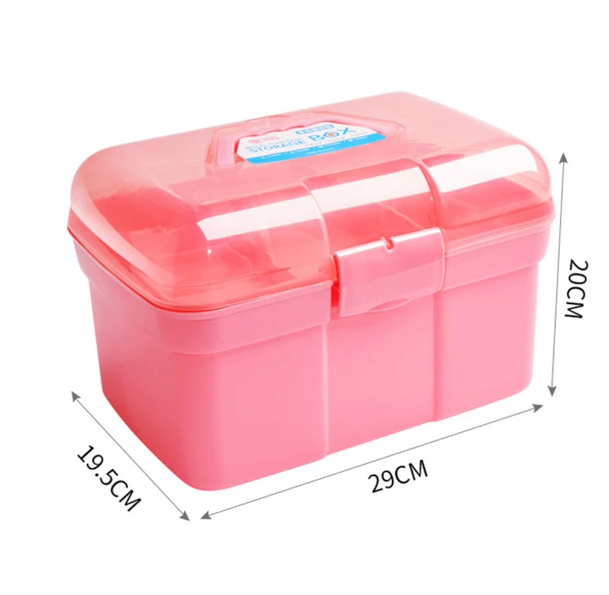 Organizers Nail Box White Color - Premier Nail Supply