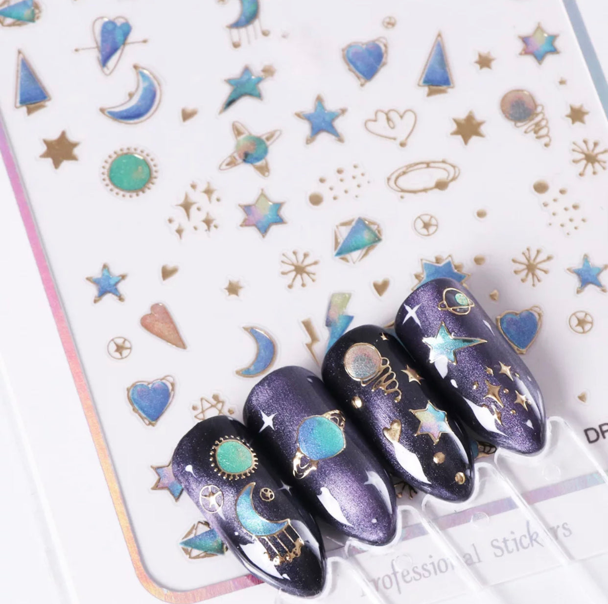 Colorful Luxury 3D jewels Design -DP419 - Premier Nail Supply
