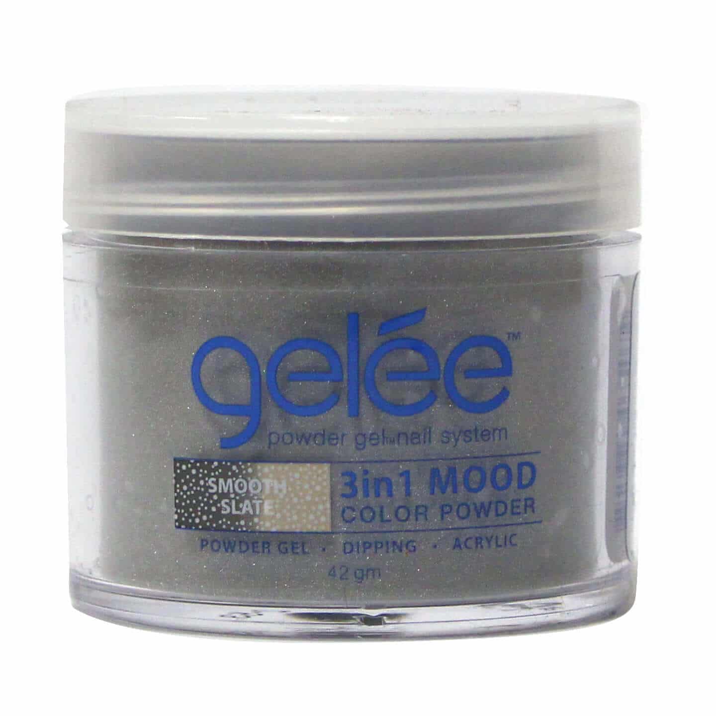 Gelee 3 in 1 Mood Powder - Smooth Slate 1.48 oz - #GCPM07 - Premier Nail Supply