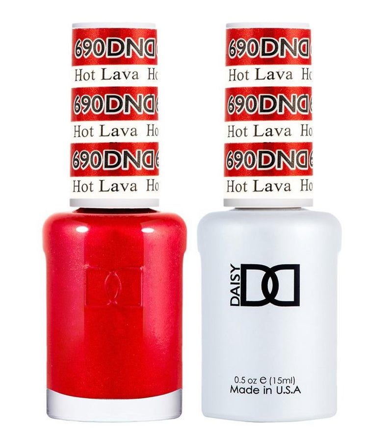 DND Gelcolor - Hot Lava 0.5 oz - #DD690 - Premier Nail Supply