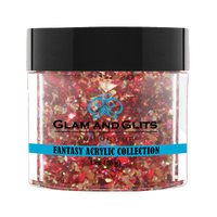 Glam & Glits - Fantasy Acrylic - Red Mist 1oz - FAC510 - Premier Nail Supply