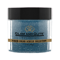 Glam & Glits - Acrylic Powder Teal Me In 1 oz - NCAC434 - Premier Nail Supply