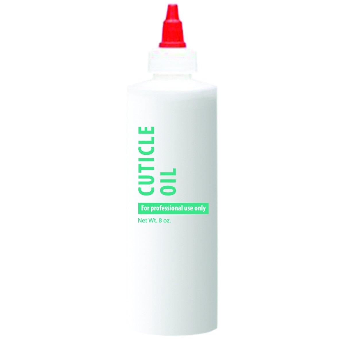 Empty Plastic Bottle With Cap No Label & label 8 oz - Premier Nail Supply